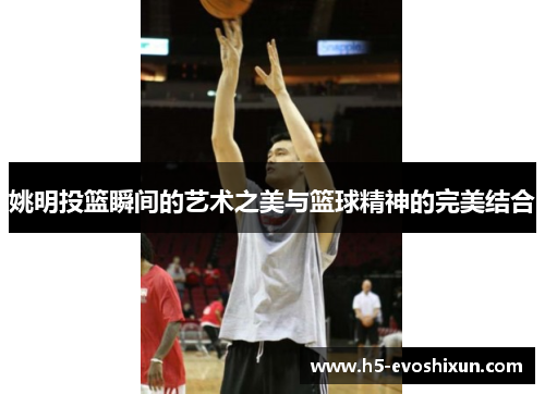 姚明投篮瞬间的艺术之美与篮球精神的完美结合